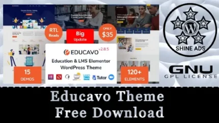 Educavo Theme Free Download v3.4.5