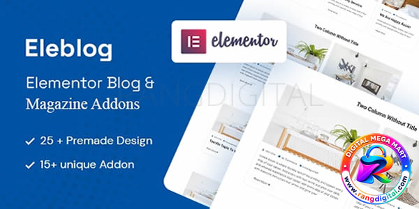 Eleblog – Elementor Magazine and Blog Addons Free