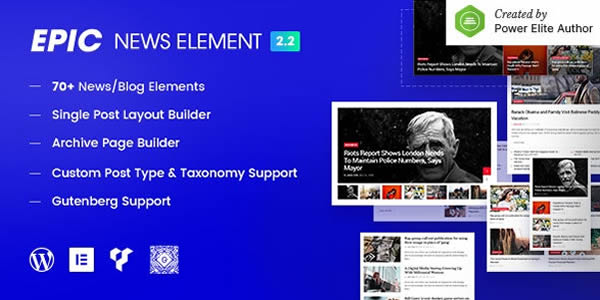 Epic News Elements Plugin Free Download v2.3.8