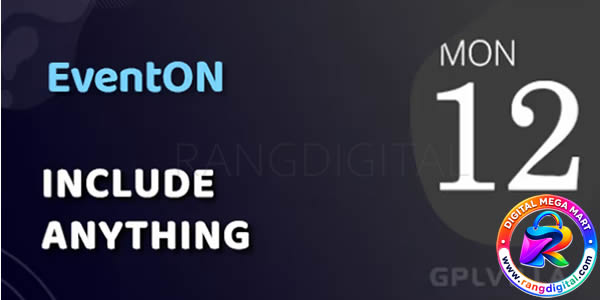 EventOn Include Anything Addon Free Download v0.8