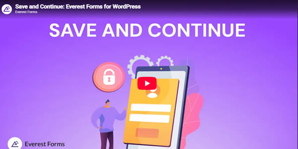 Everest Forms Save and Continue Free Download