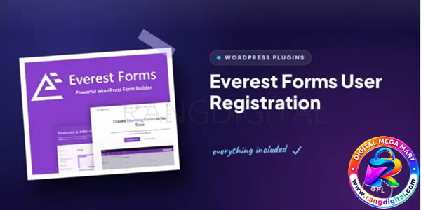 Everest forms | User Registration
