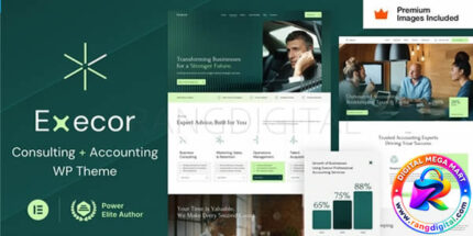 Execor Theme – Accounting and Management Consulting WordPress Theme Free Download v21.0
