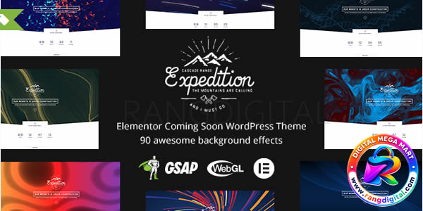 Expedition – Elementor Coming Soon WordPress Theme Free Download v4.0.1