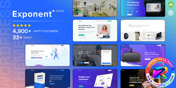 Exponent Theme Free Download v1.3.1.0
