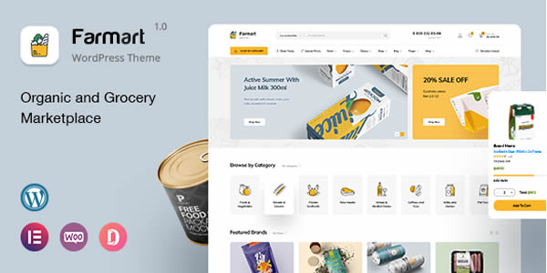 Farmart Theme Free Download v1.3.6