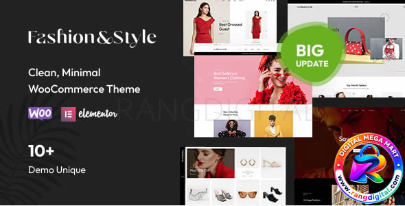 Fashion Theme – WooCommerce Responsive WordPress Theme Free Download v5.3.2