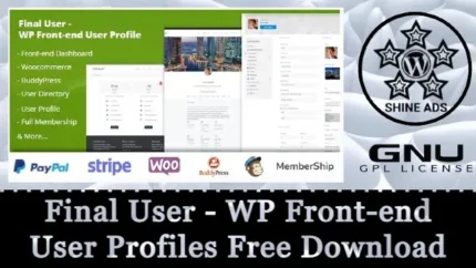 Final User – WP Front-end User Profiles Free Download v1.2.5