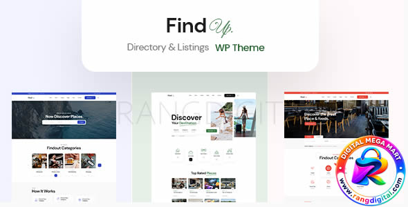 Findup &ndash; Directory & Listing WordPress Theme + RTL Free Download v2.0.2
