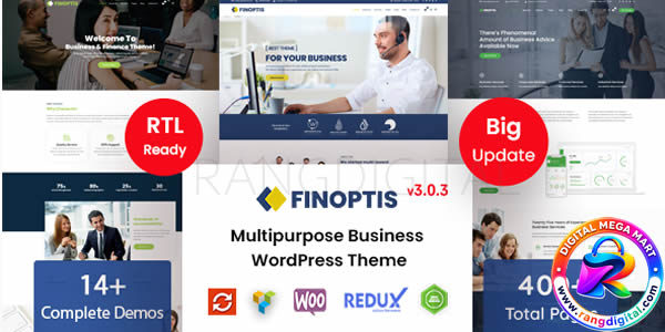 Finoptis Theme – Multipurpose Business WordPress Theme Free Download v2.7.0