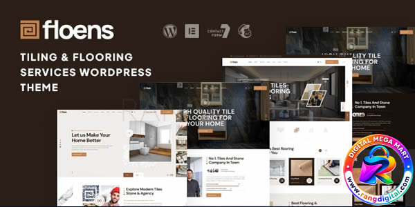 Floens – Tiling & Flooring Services WordPress Theme Free Download v1.1.0