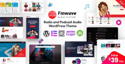 Fmwave WordPress Theme Free Download v2.9.5