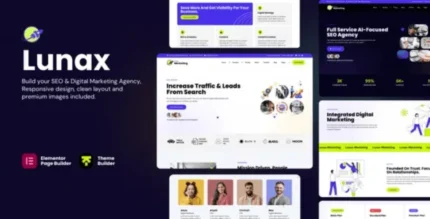 Lunax WordPress Theme Free Download v6.3