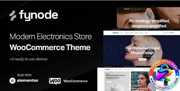 Fynode – Electronics Store WooCommerce Theme Free Download v1.0.1