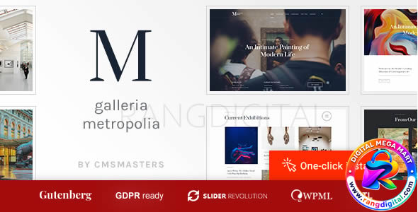 Galleria Metropolia Theme – Art Museum & Exhibition Gallery Theme Free Download v1.3.5