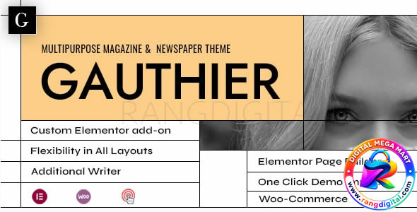 Gauthier Theme – Multipurpose Newspaper Theme Free Download v1.5.5
