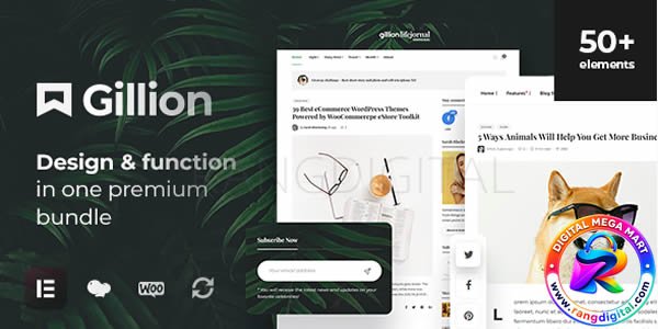 Gillion Theme Free Download v4.14.1