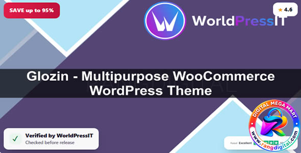Glozin – Multipurpose WooCommerce WordPress Theme Free Download 2.0.0
