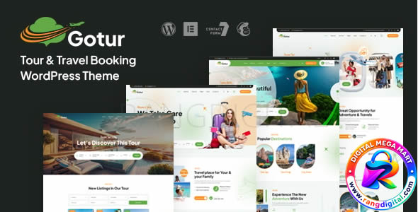 Gotur – Tour & Travel Booking WordPress Theme Free Download v1.0.0 Gotur – Tour & Travel Booking WordPress Theme Free Download v1.0.0