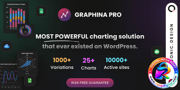 Graphina Pro - WordPress Plugin for Charts, Graphs & Datasets