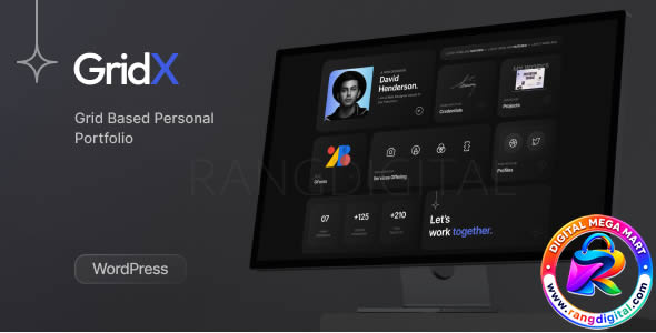 Gridx – Portfolio WordPress Theme Free Download