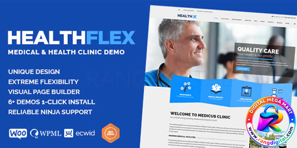 HEALTHFLEX Theme Free Download v2.7.5