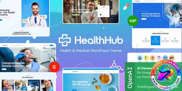 HealthHub Theme – Health & Medical WordPress Theme Free Download v1.8.0