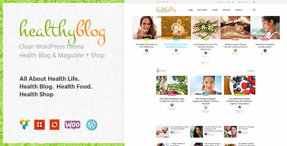 Healthy Living Theme – Blog with Online Store Theme Free Download v1.2.9