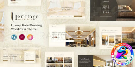 Herittage Theme – Hotel Booking WordPress Theme Free Download v1.1.0