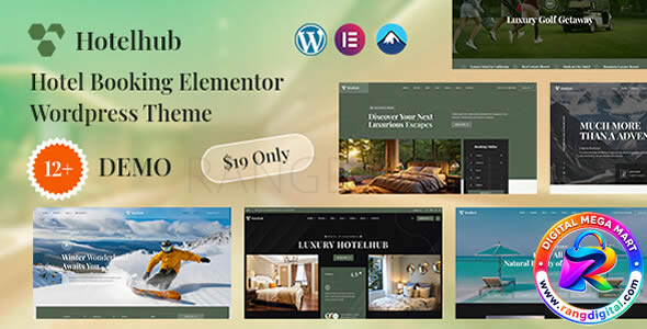 Hotelhub – Luxury & Resort Booking WordPress
