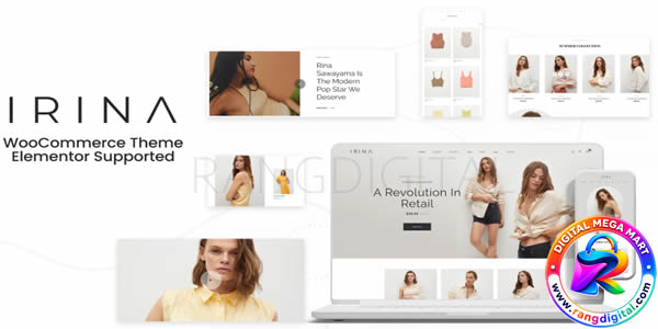 IRINA Elementor WooCommerce Theme Free IRINA Elementor WooCommerce Theme Free