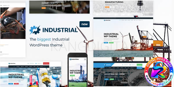 Industrial WordPress Theme Free Download v1.8.1