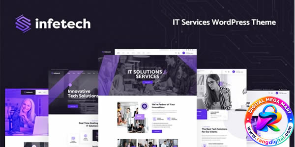 Infetech Theme – IT Services WordPress Theme Free Download v1.3.3