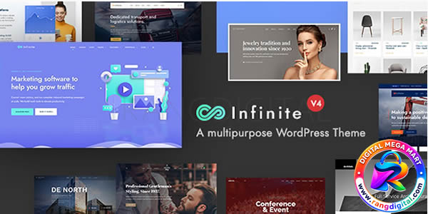 Infinite – Corporate Business WordPress Theme Free
