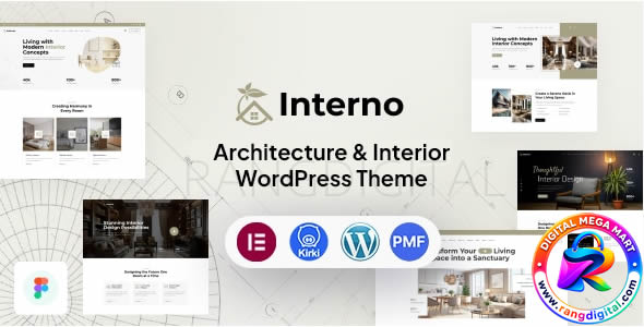 Interno Theme – Architecture And Interior WordPress Theme Free Download v1.1.1