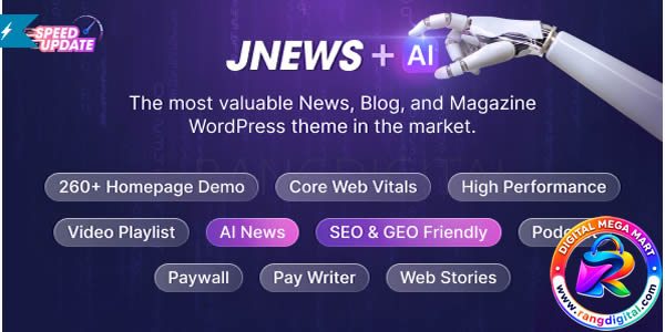 JNews Theme Free Download v12.0.12