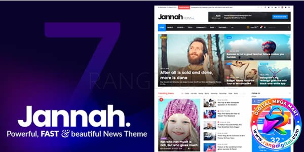 Jannah Theme Premium Free Download v7.6.5