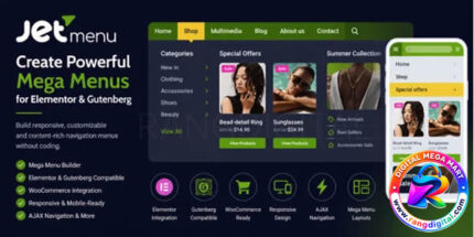 JetMenu Plugin Free Download