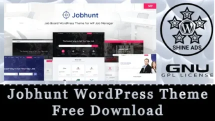 Jobhunt WordPress Theme Free Download v2.2.2