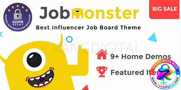Jobmonster WordPress Theme Free Download v4.8.6