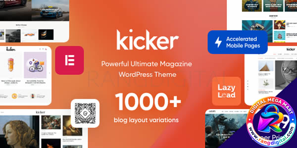 Kicker Theme Free Download v2.2.1
