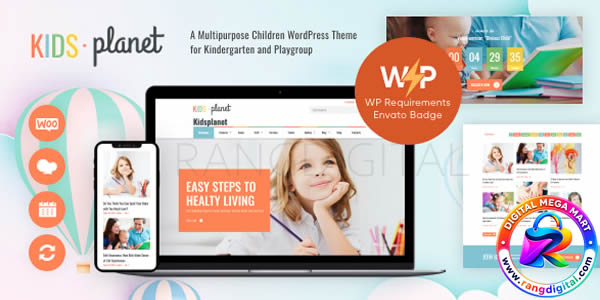 Kids Planet Theme Free Download v2.2.15