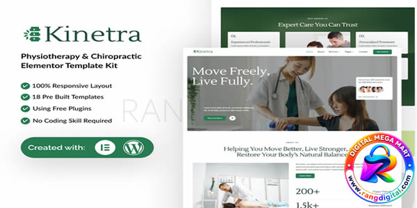 Kinetra – Physiotherapy & Chiropractic Elementor
