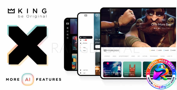 King Theme – WordPress Viral Magazine Theme Free Download v10.3.0