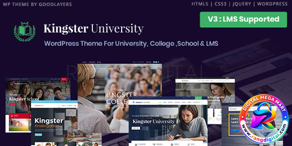 Kingster - Education, School WordPress
