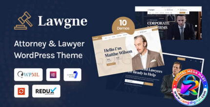 Lawgne – Lawyer & Attorney WordPress Theme Free Download v1.0.9