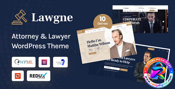 Lawgne – Lawyer & Attorney WordPress Theme Free Download v1.0.9