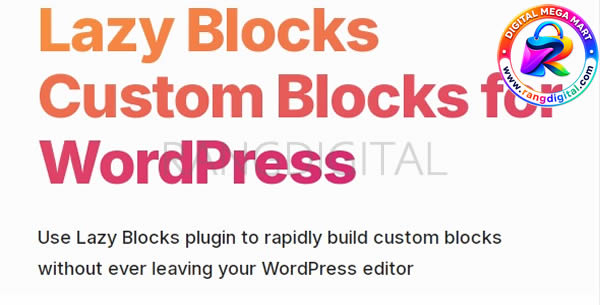 Lazy Blocks Pro Plugin Free Download v4.1.0