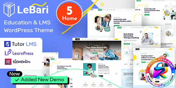 LeBari – Education WordPress Theme Free Download
