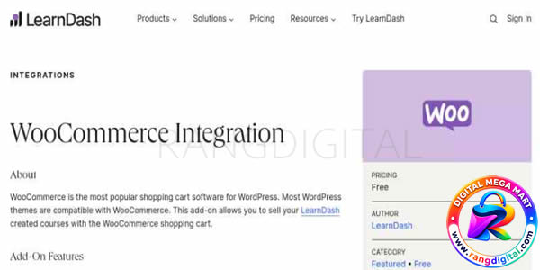 LearnDash WooCommerce Integration Free Download
